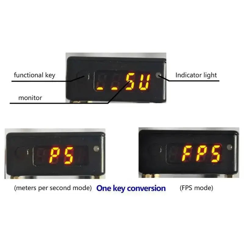 Arrow Velocity Meter With High Precision Chronograph