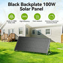 100W Solar Panel 12V Rigid Mono Camp