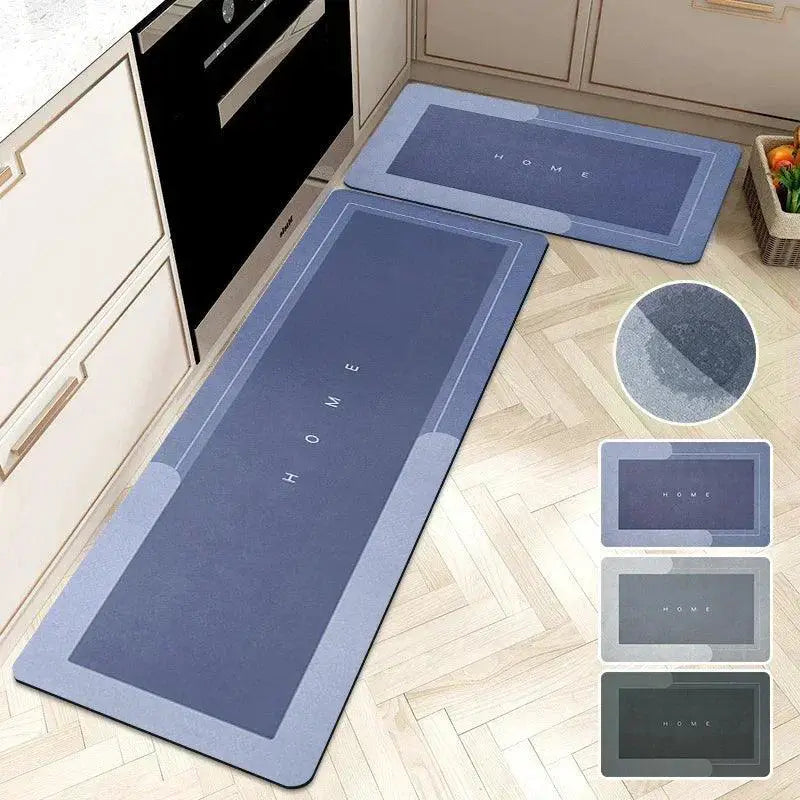 Super Absorbent Diatom Mud Pad Kitchen Floor Mat Anti Slip
