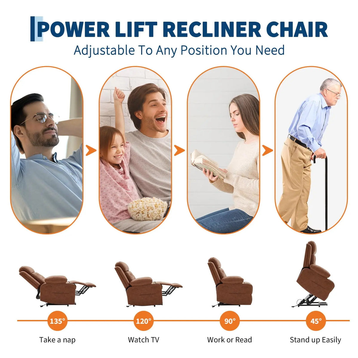 Leather Electric Chair