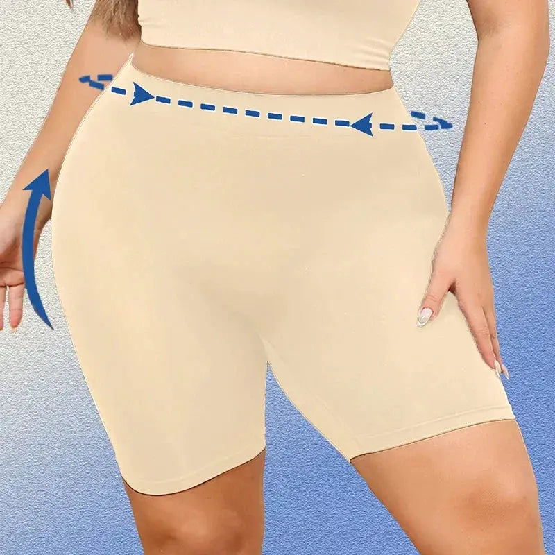 Seamless Anti Chafing Shapewear Shorts Tummy Control