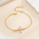 Cross Moissanite Jewelry In Sterling