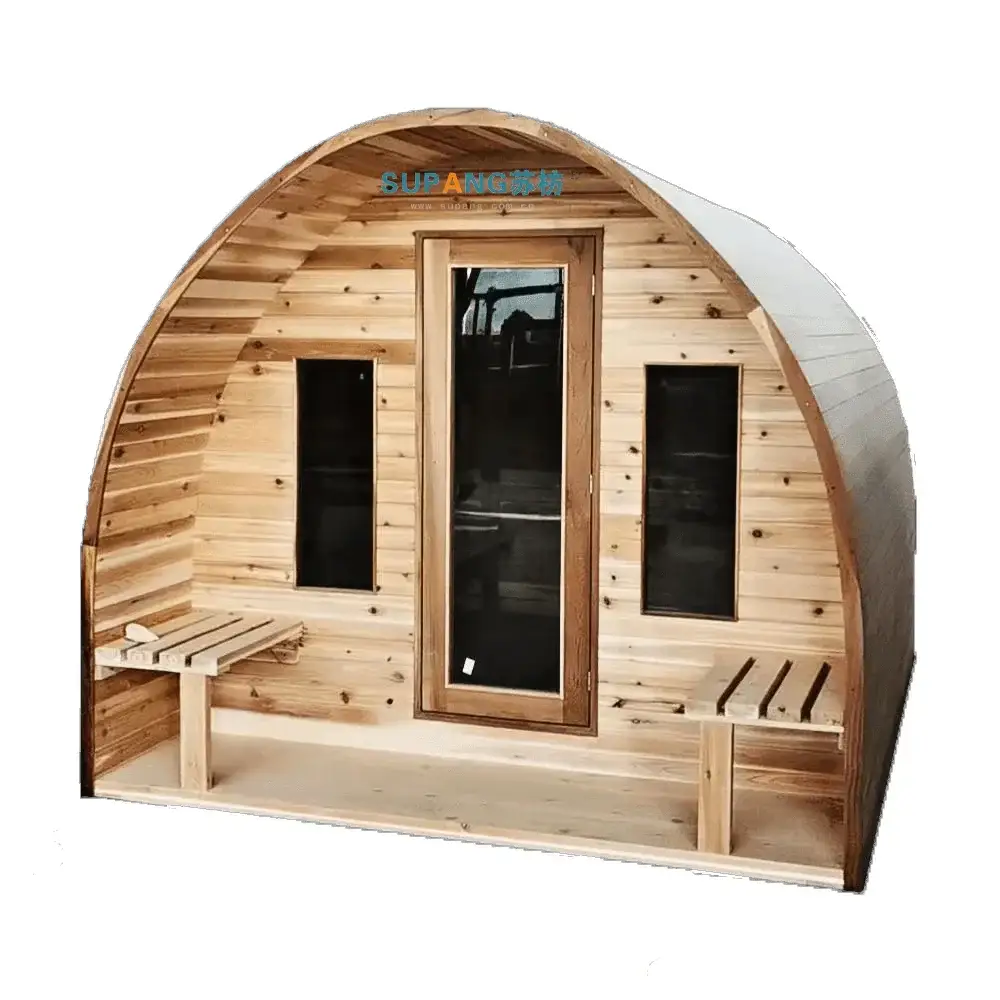 Luxurious Hemlock Indoor Steam Sauna Premium Edition