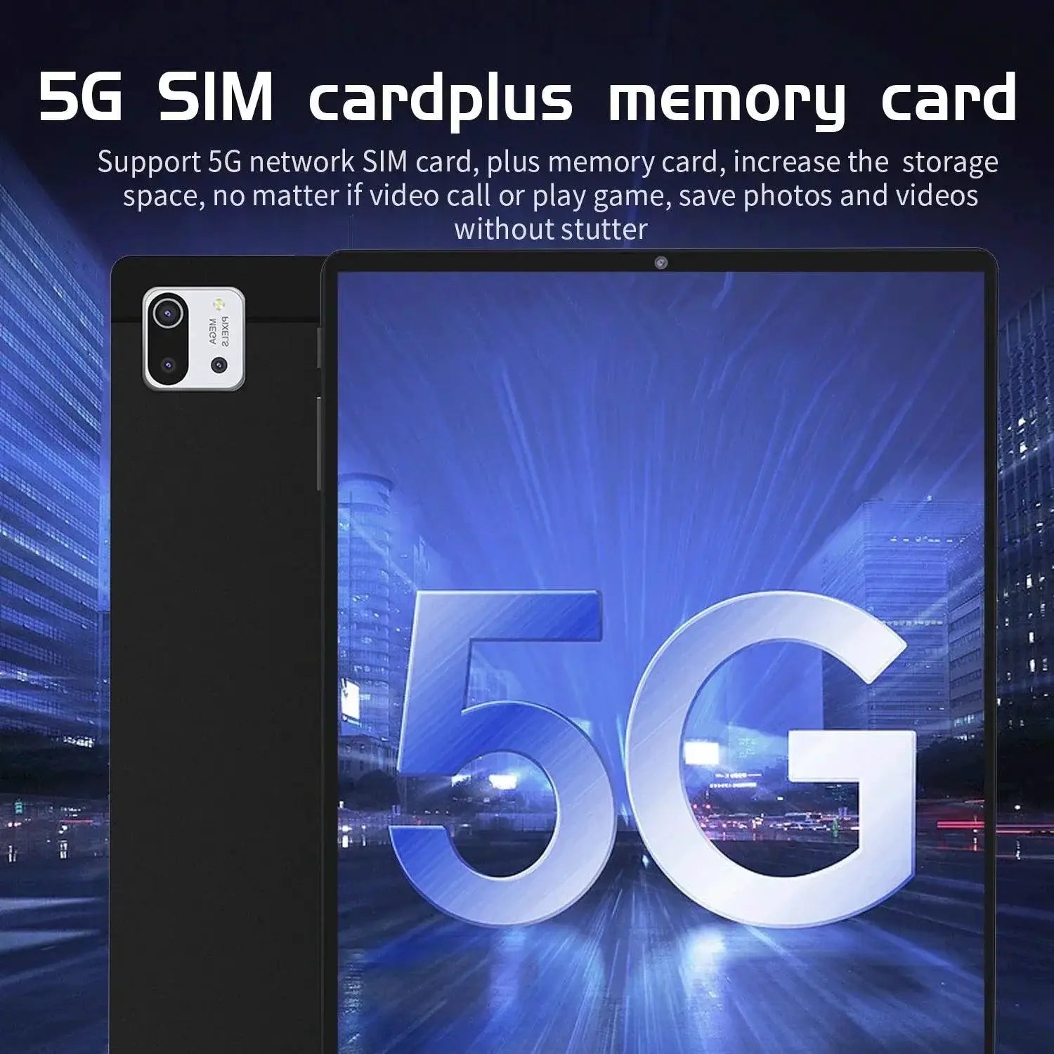 5G Android Tablet 10.1 Inch With 16GB RAM And 1TB Storage