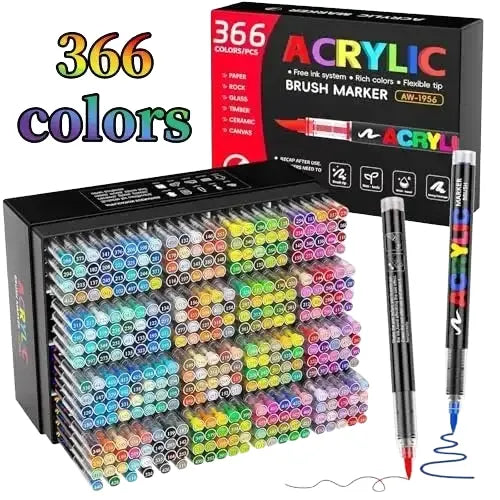 Acrylic Art Markers Set — product view 1