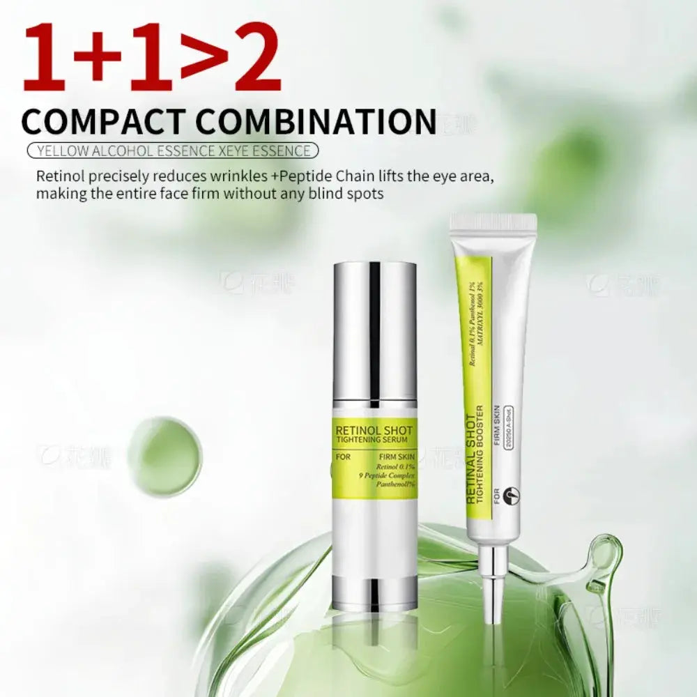 Retinol Shot Anti-Wrinkle Face Serum: Tightening Lifting, Fades Fine Lines, Shrinks Pores, Moisturizing Firming Skin Care 2025