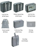 Maximize Space Travel Organizer Bags Set