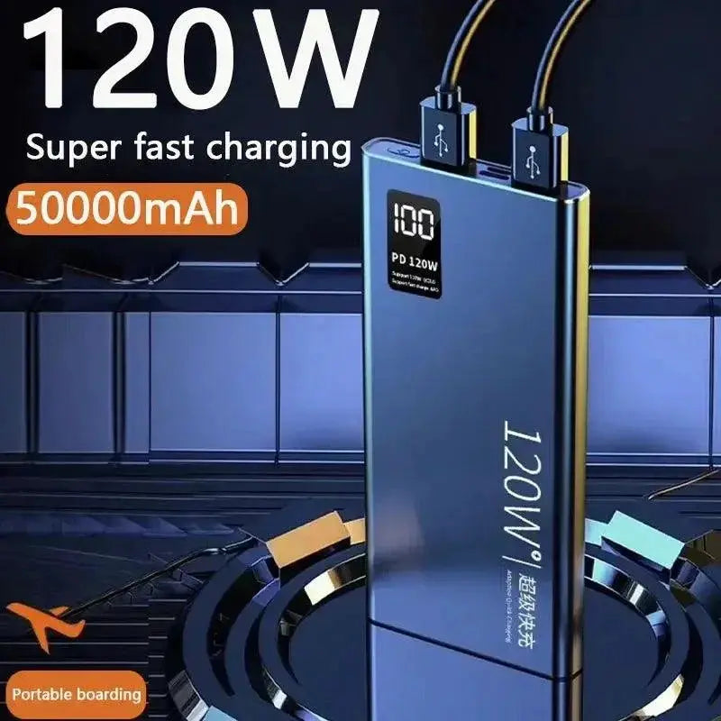 Supercharged Portable Power Bank High Capacity Fast Charger
