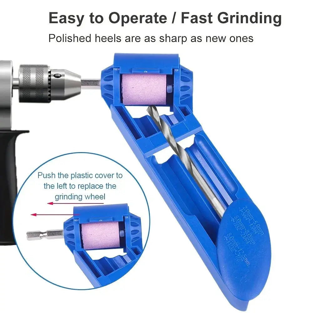 Portable Drill Grinding Machine Iron Twist Bit Grinder - OurLum.com