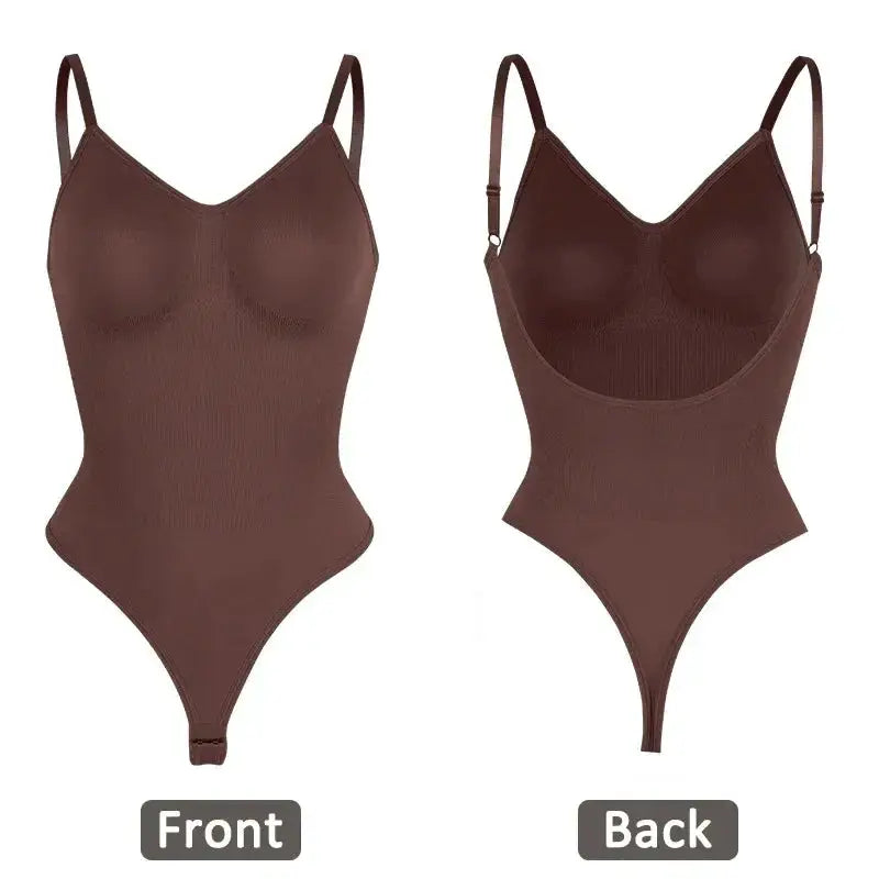 Backless Thong Bodysuit Shapewear Tummy Control Butt Lifter