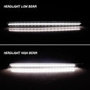 Toyota RAV4 2019-2021 Dual Color White LED Front Hood DRL Hook Amber Turn Signal