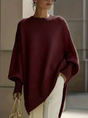 Thick Drop Shoulder Crewneck Sweater