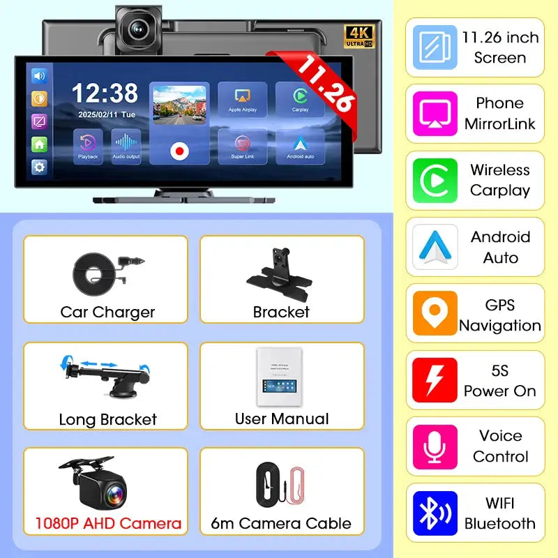 Dash Cam for Drivers CarPlay Safety — product view 10