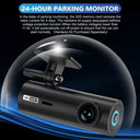4K Car Dash Cam for Safe Driving and Parking Daily
