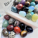 Egg Stones, Polished Crystal Stones, DIY Decorations