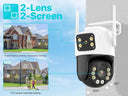 Smart Outdoor Camera 4K 8MP 360 Degree AI Tracking