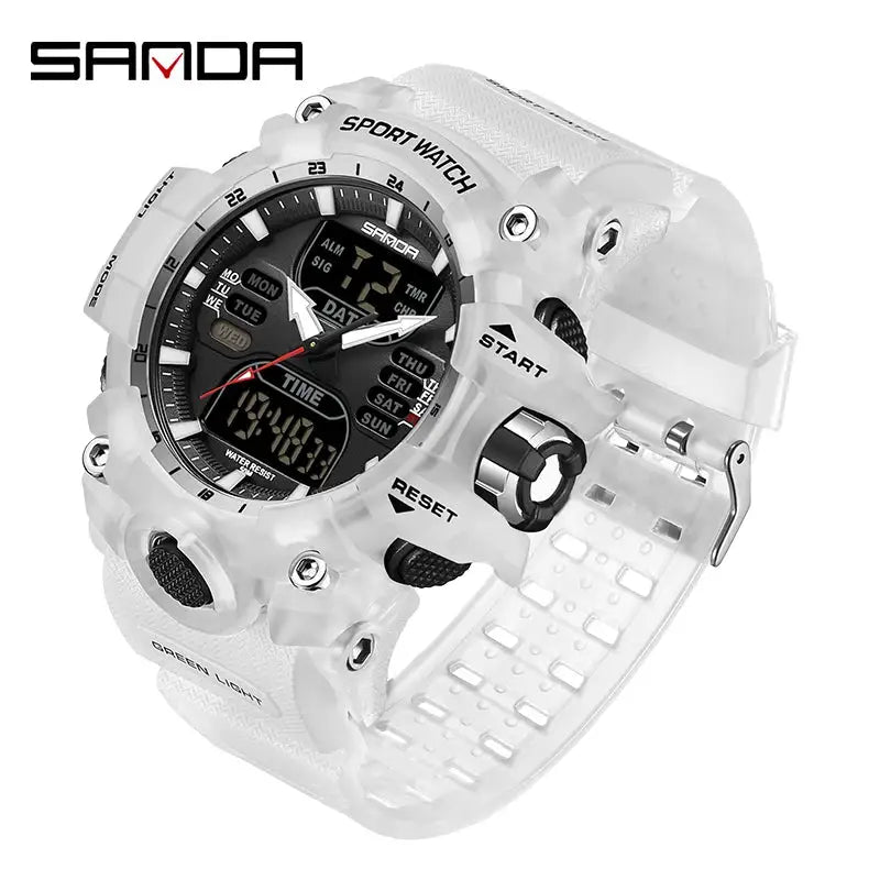 Sanda Men Waterproof Digital Watch — product view 10