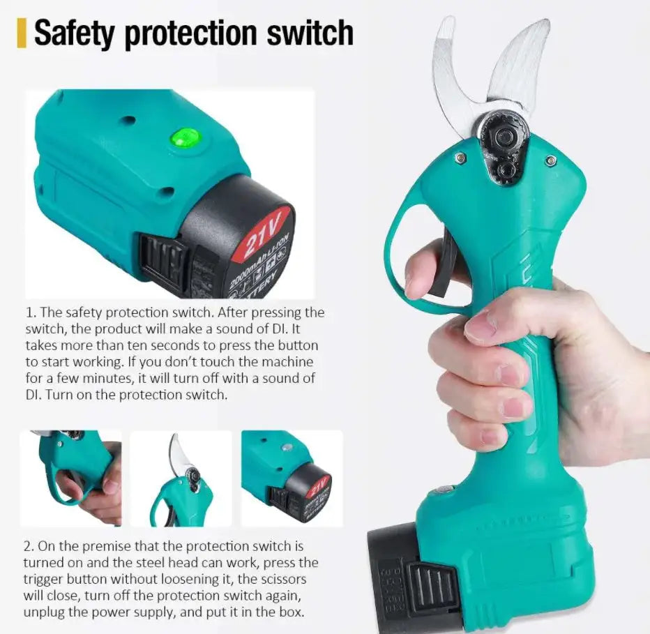 Battery Powered Brushless Electric Shear Pruner Tool — product view 11