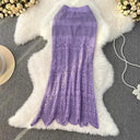 Boho Crochet Skirt for Women Elegant
