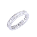 Luxury Zircon Full Circle Couple Ring