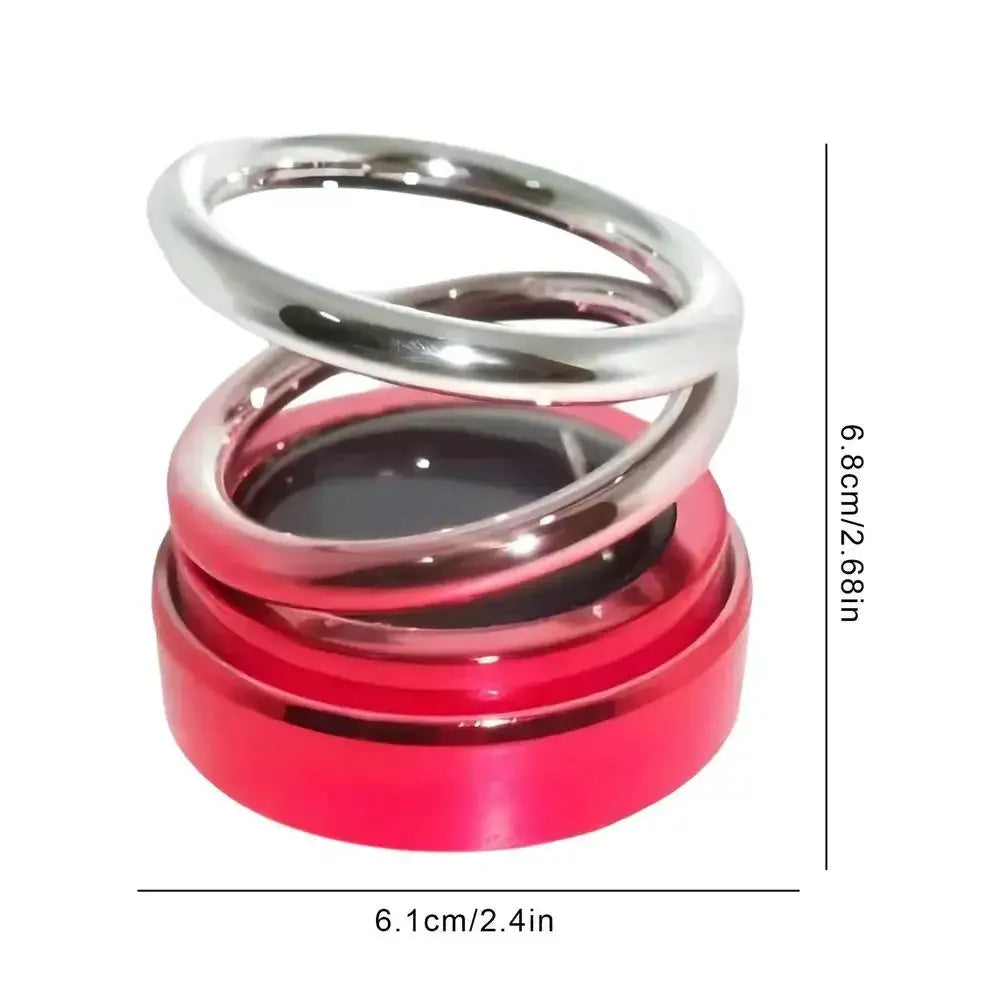 Elegant Car Perfume Ring Aroma Diffuser Solar Freshener
