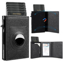 Slim Card Wallet for Men AirTag Tracking