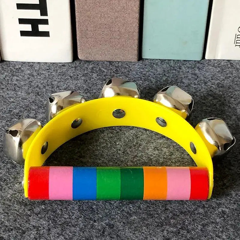 Orff Wooden Hand Bells For Toddlers Educational Music