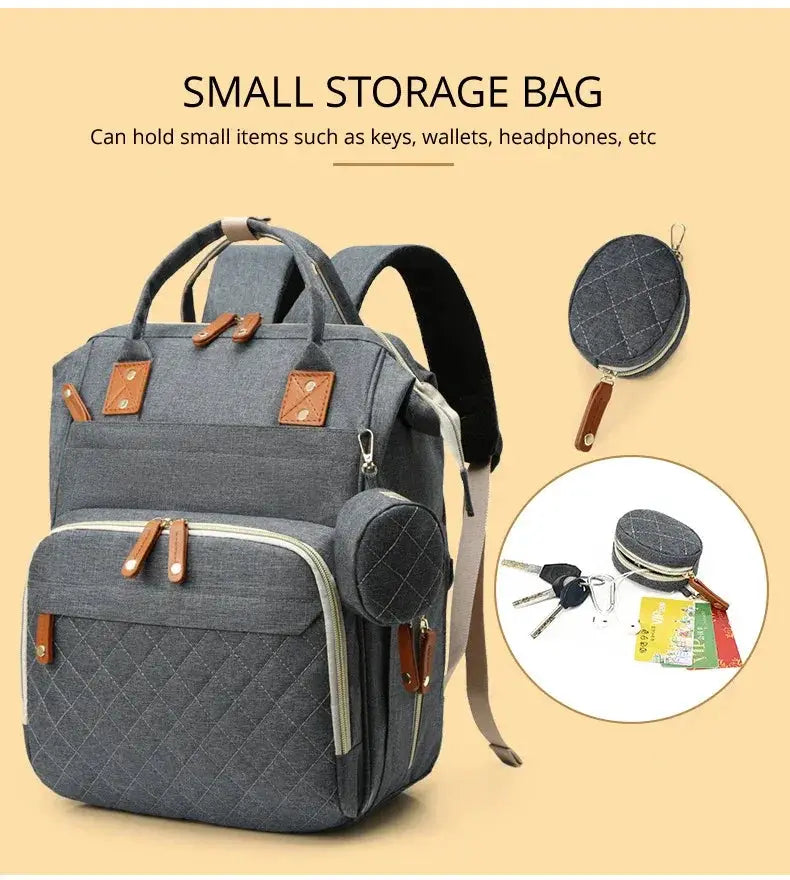 Waterproof Diaper Backpack for Parents — product view 11