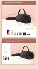 Summer Handmade Cat Shoulder Bag Cute Design Niche Style
