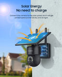 Tuya 3MP Solar Camera Wifi Outdoor Alexa 4G LTE SIM Light