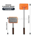 Car Glass Brush - Telescopic Defog Quick Wipe