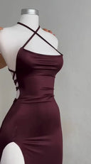 Elegant Y2K Suspender Dress for Women