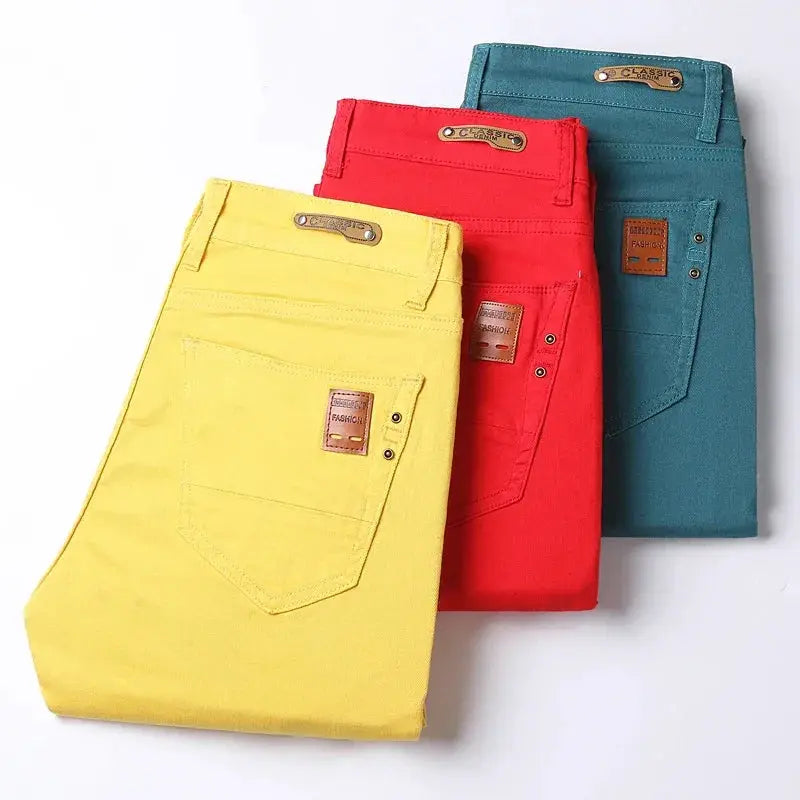 Elastic Jeans for Men's Spring Comfort — product view 12