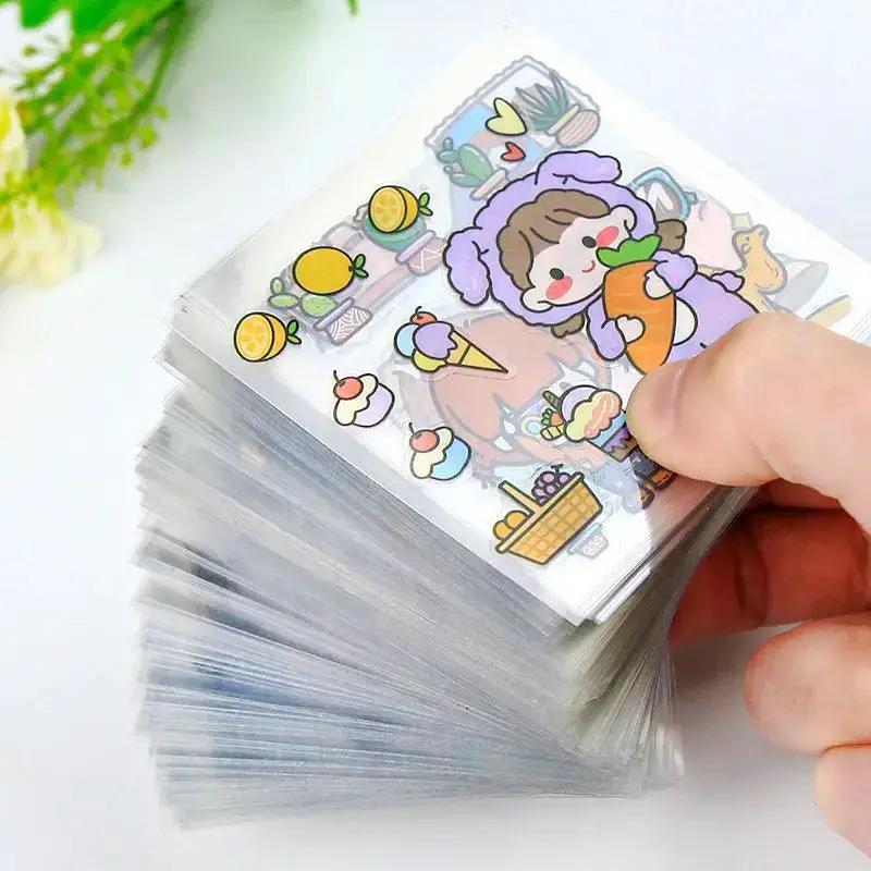 Cartoon Scrapbooking Stickers for Creative DIY Projects Pack