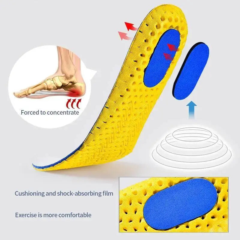 Premium Orthopedic Memory Foam Insoles for Comfort Support
