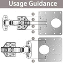 Cabinet Hinge Repair Kit for Homes