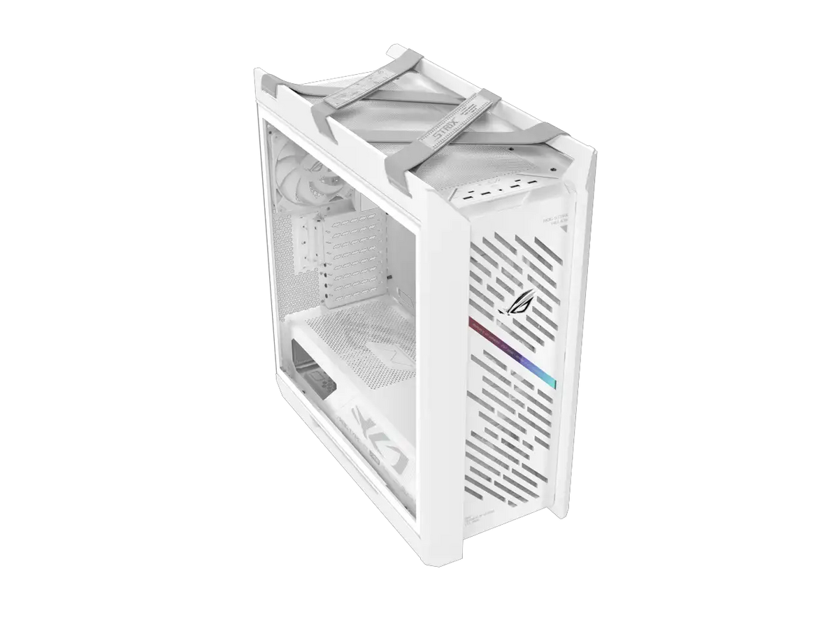 The ASUS ROG Strix Helios II White Edition is an EATX — product view 3
