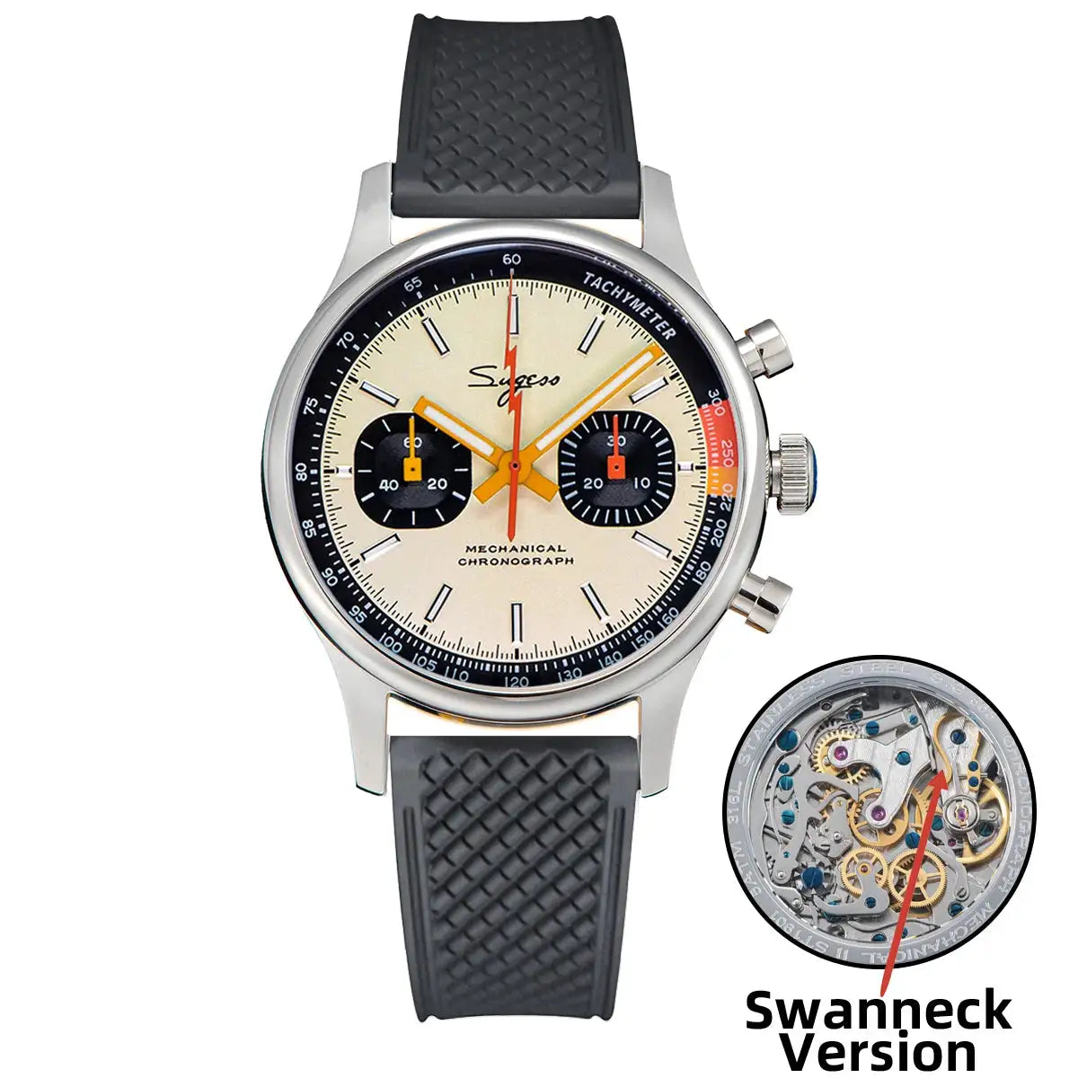 Sugess Aviation Chronograph Watch — product image 10