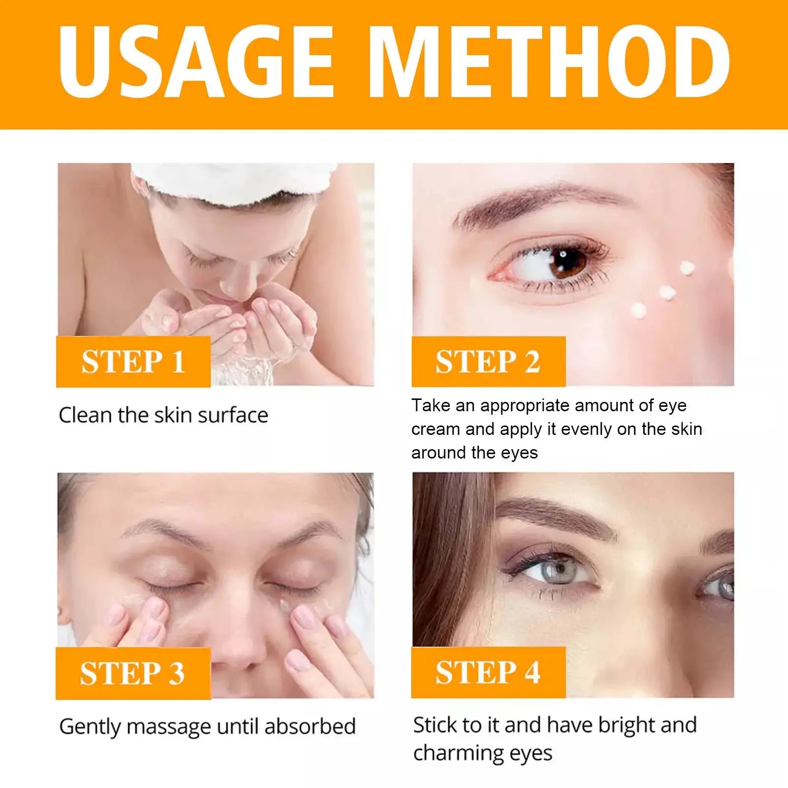 5D Peptide Anti Wrinkle Eye Care Cream Remove Dark Circles Under the Eyes Anti Eye Bag Reduce Fine Line Firming Lifting Eye