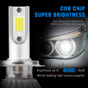 2x H7 LED H11 H4 Hi/Lo Car Headlight Bulbs 3000K 6000K