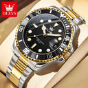 OLEVS Mens Waterproof Date Watch