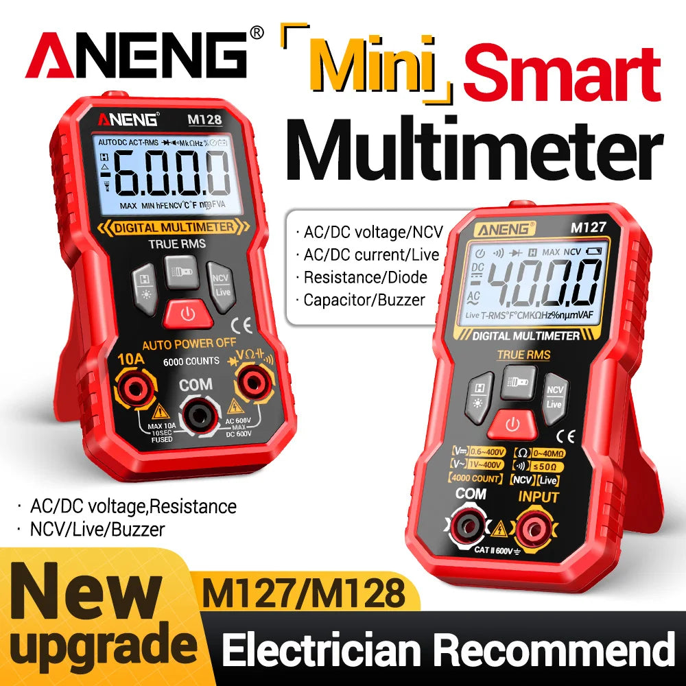 Digital Automatic Multimeter Tester Count