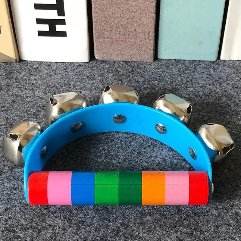 Orff Wooden Hand Bells For Toddlers Educational Music