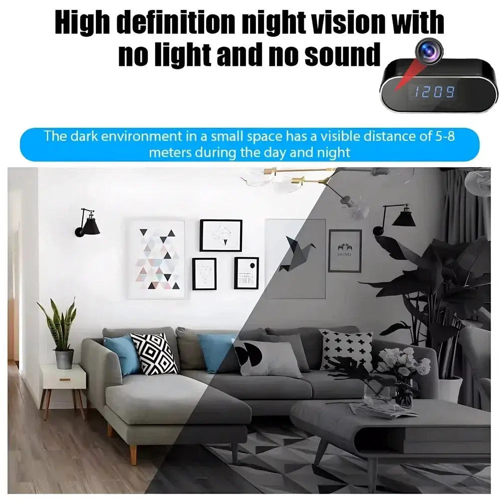 New 4KHD Mini WiFi Camera for Improved Clarity, Infrared Night Vision, Remote Viewing, Motion Detection, Wireless Mini Camera by stepyours.com