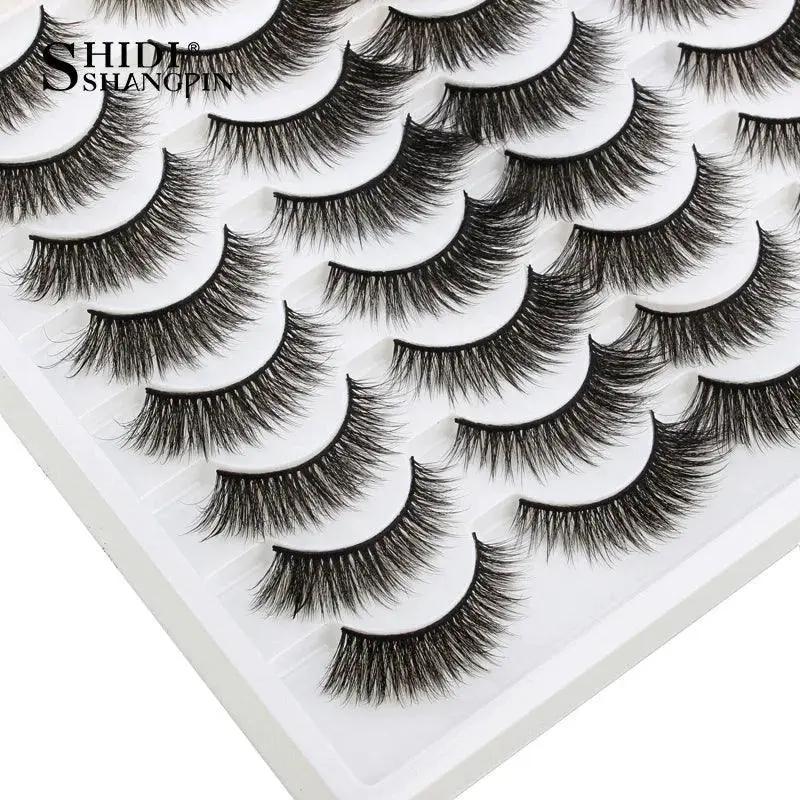 Ultimate 3D Mink Eyelashes Variety Pack Fluffy Natural