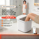 Intelligent Fully Automatic Heated Foot Bath Tub Constant Temperature Sterilization Electric Massage Foot Basin for Home Use