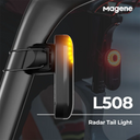 Magene Radar Bike Tail Light L508 Rear Brake Sensing Waterproof LED Taillight