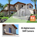 Clear 5MP Indoor Camera for Family Home Monitoring