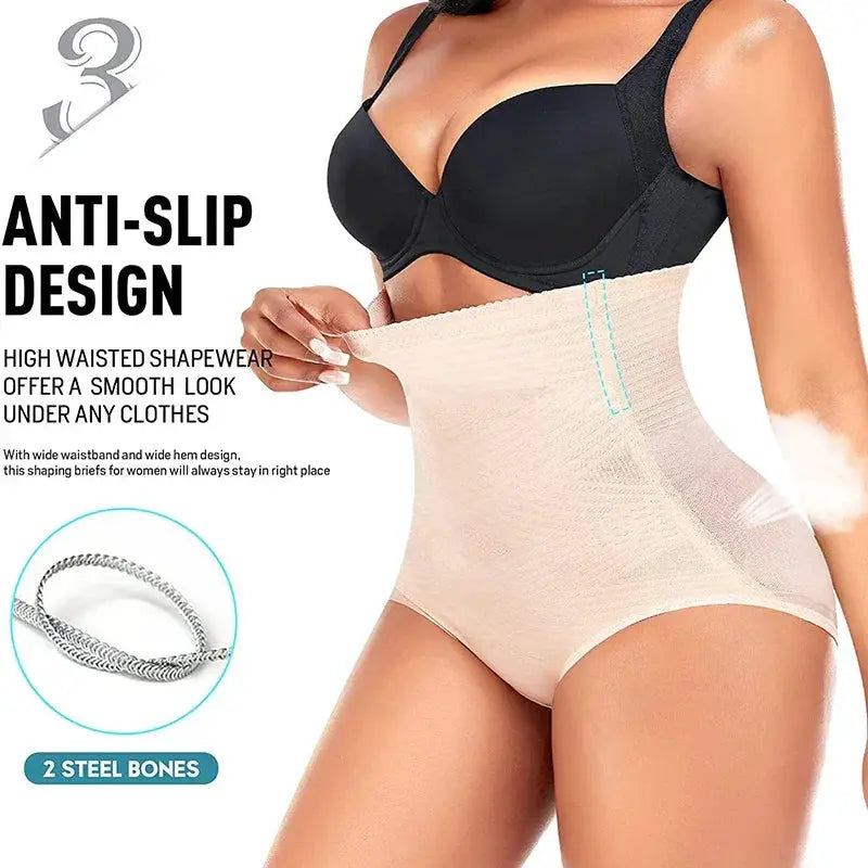 High Waist Tummy Control Shapewear Panties Butt Lifter