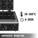 SucceBuy Hole Electric Sweet Donut Maker Stainless Steel Non